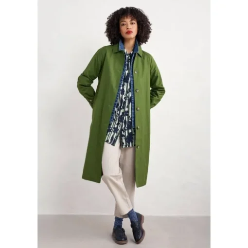 Seasalt Cornwall Boscastle Organic Cotton Mac | Women Coats & Jackets