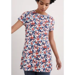 Seasalt Cornwall Bowithick Jersey Tunic | Women Tunics | Tops