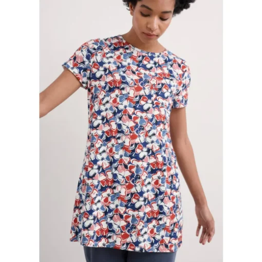 Seasalt Cornwall Bowithick Jersey Tunic | Women Tunics | Tops
