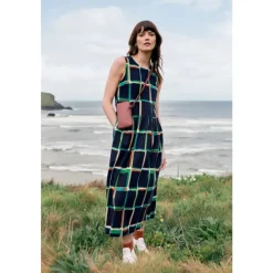 Seasalt Cornwall Brouse Sleeveless Dress in GOTS-Certified Organic Cotton | Women Dresses