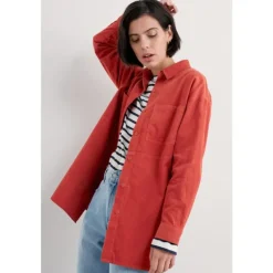 Seasalt Cornwall Coppice Cord Shirt | Women Tops | Shirts & Blouses
