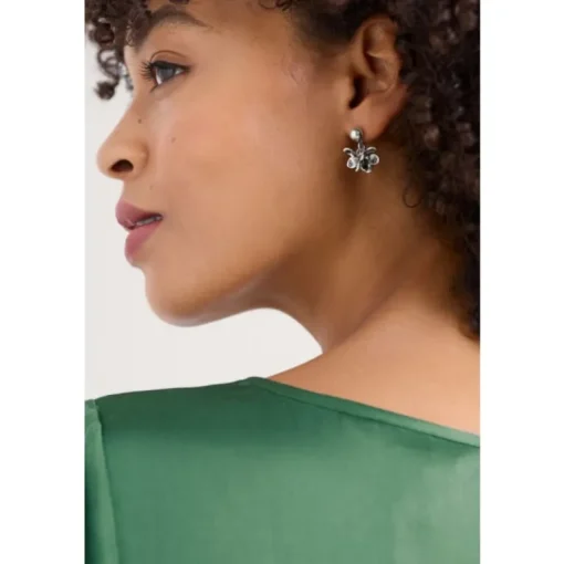 Seasalt Cornwall Corsage Silver-Tone Earrings | Women Jewellery