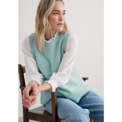 Seasalt Cornwall Coupling Knitted Vest | Women Knitwear