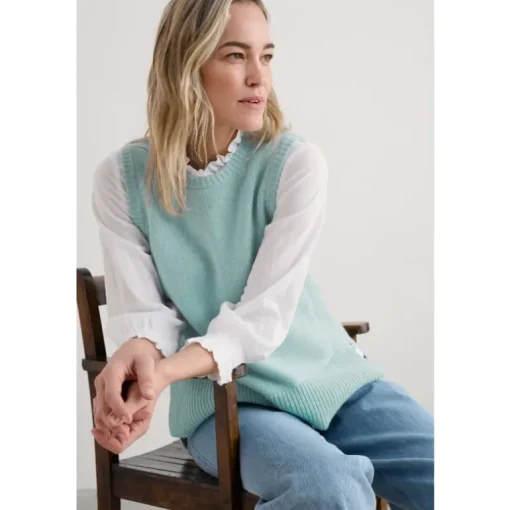 Seasalt Cornwall Coupling Knitted Vest | Women Knitwear