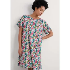 Seasalt Cornwall Day Star Jersey Nightdress | Women Nightwear