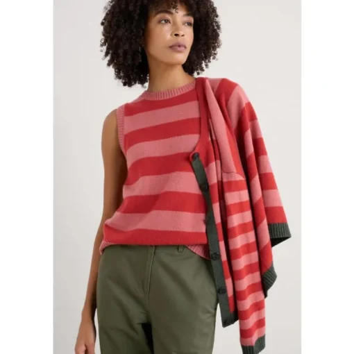 Seasalt Cornwall East View Knitted Vest | Women Knitwear | Tops
