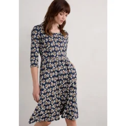 Seasalt Cornwall Enor 3/4 Sleeve Dress | Women Dresses