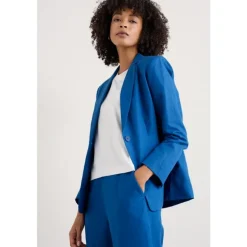 Seasalt Cornwall Erica Linen Blend Blazer | Women Coats & Jackets