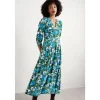 Seasalt Cornwall Etta Printed Above-Ankle Dress | Women Dresses