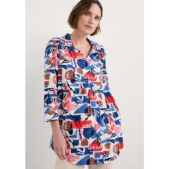Seasalt Cornwall Fal Water Printed Tunic | Women Tunics | Tops