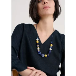 Seasalt Cornwall Filbert Beaded Necklace | Women Jewellery