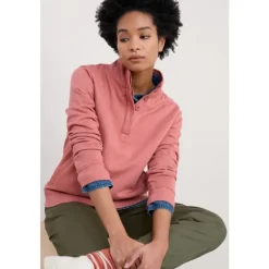 Seasalt Cornwall Greenshank Jersey Sweatshirt | Women Tops | Sweatshirts