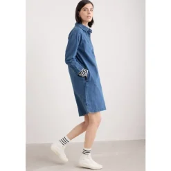 Seasalt Cornwall Guidebook Denim Shirt Dress | Women Dresses