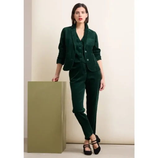 Seasalt Cornwall Heald Corduroy Straight-Leg Trousers | Women Trousers & Leggings