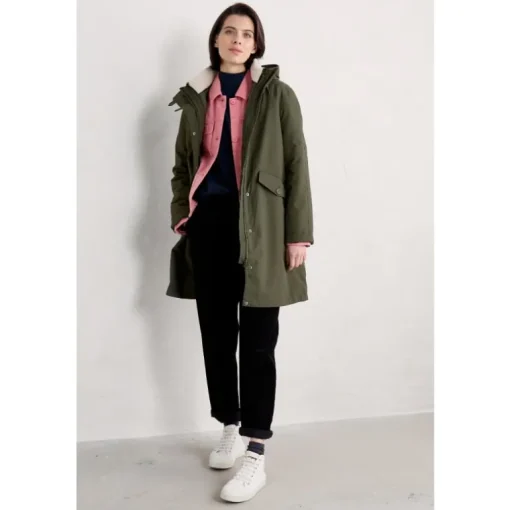 Seasalt Cornwall Holdfast Waterproof 3 in 1 Parka | Women Coats & Jackets | Winter Raincoats