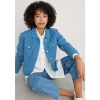 Seasalt Cornwall Levan Well Denim Jacket | Women Coats & Jackets