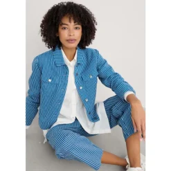 Seasalt Cornwall Levan Well Denim Jacket | Women Coats & Jackets