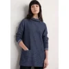 Seasalt Cornwall Mawgan Porth Jacquard Jersey Tunic | Women Tunics | Sweatshirts