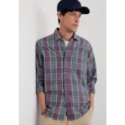 Seasalt Cornwall Men's Banyan Checked Cotton Shirt | Tops & T-shirts | Shirts