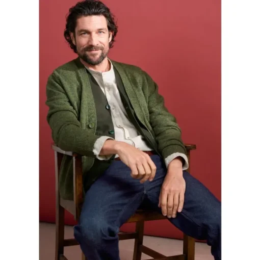 Seasalt Cornwall Men's Cleer Lambswool Blend Cardigan | Knitwear