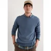 Seasalt Cornwall Men's Mainbrace Organic Cotton V-Neck Jumper | Knitwear