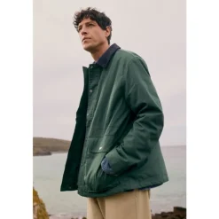 Seasalt Cornwall Men's Marlin Organic Cotton Coat | Coats & Jackets