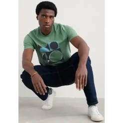 Seasalt Cornwall Men's Midwatch Organic Cotton T-Shirt | Tops & T-shirts