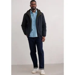 Seasalt Cornwall Men's Moran Reversible Coat | Coats & Jackets | Raincoats