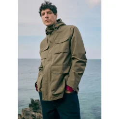 Seasalt Cornwall Men's Porthcurno Waterproof Jacket | Coats & Jackets | Raincoats
