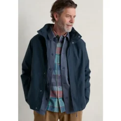 Seasalt Cornwall Men's Sea Edge Waterproof Coat | Coats & Jackets | Raincoats