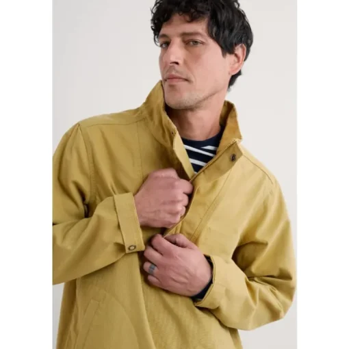 Seasalt Cornwall Men's Trelew Smock | Tops & T-shirts | Coats & Jackets