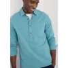 Seasalt Cornwall Men's Trevallack Organic Cotton Striped Shirt | Tops & T-shirts | Shirts