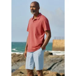 Seasalt Cornwall Men's Treve Organic Cotton Polo | Tops & T-shirts
