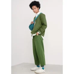 Seasalt Cornwall Painted Forms Organic Cotton Barrel Leg Trousers | Women Trousers & Leggings