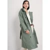 Seasalt Cornwall Penweathers Waterproof Trench Coat | Women Coats & Jackets | Lightweight Raincoats
