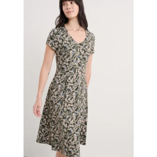 Seasalt Cornwall Pier View Jersey Dress | Women Dresses
