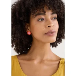 Seasalt Cornwall Pilosella Flower Stud Earrings | Women Jewellery