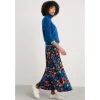 Seasalt Cornwall Rose A-Line Skirt | Women Skirts