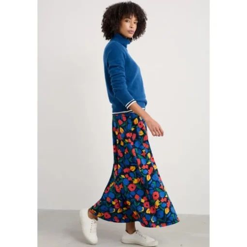 Seasalt Cornwall Rose A-Line Skirt | Women Skirts