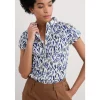 Seasalt Cornwall Rushmaker Short Sleeve Shirt | Women Tops | Shirts & Blouses