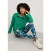 Seasalt Cornwall Sea Dance GOTS-Certified Organic Cotton Leggings | Women Trousers & Leggings