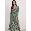Seasalt Cornwall Sea Thrift Printed Above-Ankle Dress | Women Dresses