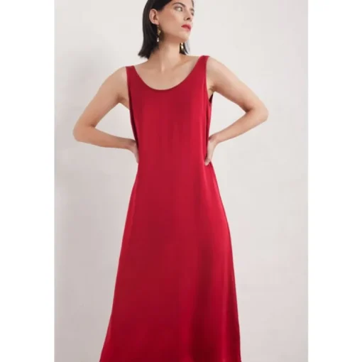 Seasalt Cornwall Starling Flight Satin Shift Dress | Women Dresses