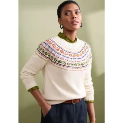 Seasalt Cornwall Stitch Work Jumper | Women Knitwear