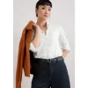Seasalt Cornwall Teasel Head Organic Cotton Jersey Shirt | Women Tops | Shirts & Blouses