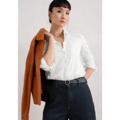 Seasalt Cornwall Teasel Head Organic Cotton Jersey Shirt | Women Tops | Shirts & Blouses