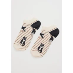 Seasalt Cornwall Women's Arty Trainer Socks | Women Socks & Tights