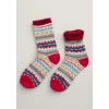 Seasalt Cornwall Women's Cabin Socks | Women Nightwear | Socks & Tights