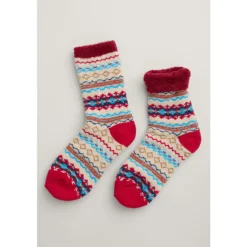 Seasalt Cornwall Women's Cabin Socks | Women Nightwear | Socks & Tights