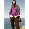 Seasalt Cornwall Wood Cabin Wool Blend Twill Coat | Women Coats & Jackets